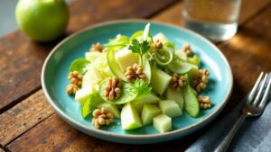 Lychyn (Leek) Salad - Walisischer Lauch-Salat