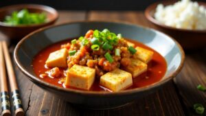 Ma-Po Tofu aus Sichuan