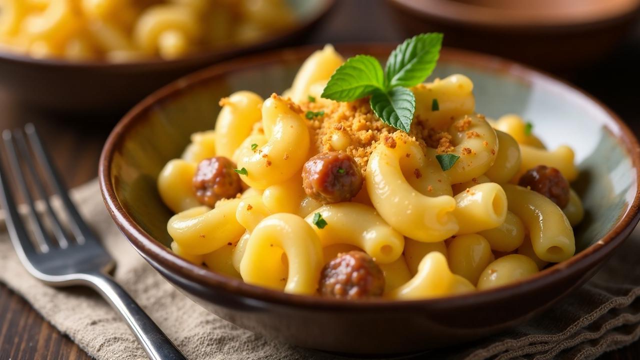 Mac & Cheese with Sausage