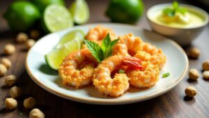 Macadamia-Crusted Shrimp