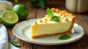 Macadamia-Limetten-Pie