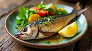 Macarela a la Parrilla (Grilled Mackerel)