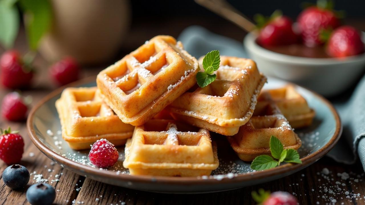 Madlinki - Frittiertes Waffelgebäck