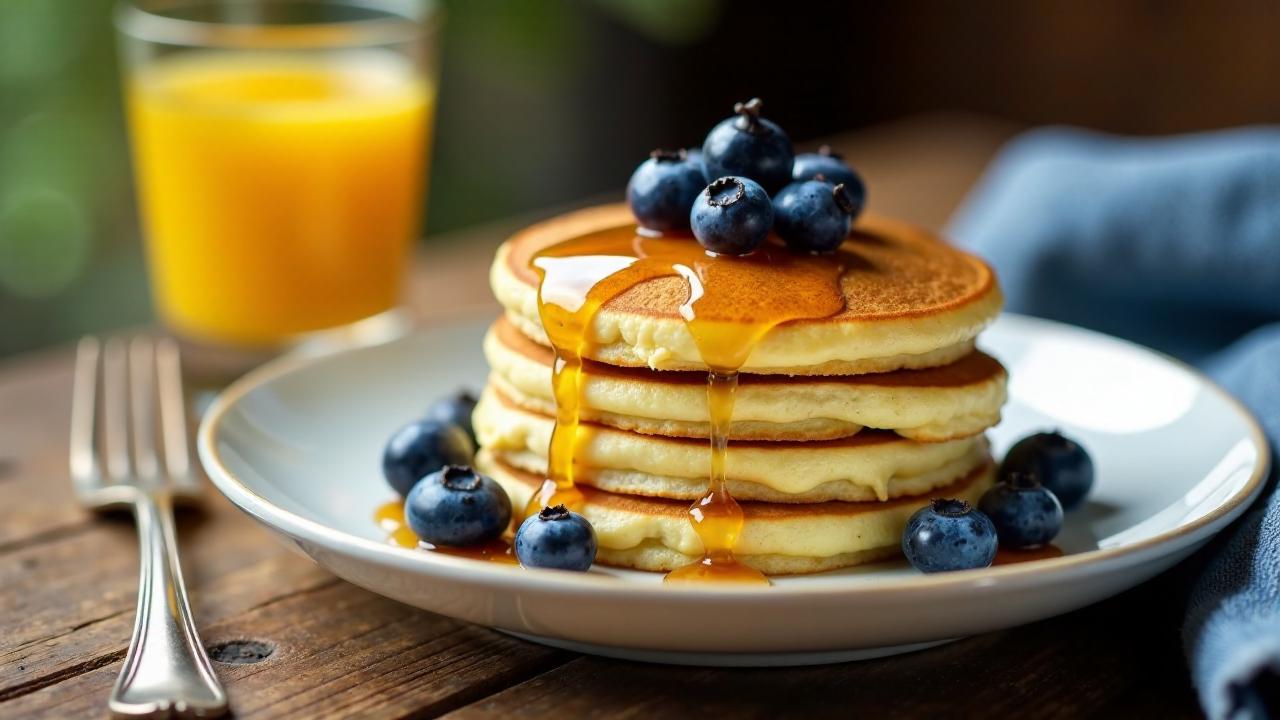 Maine Blueberry Pancakes