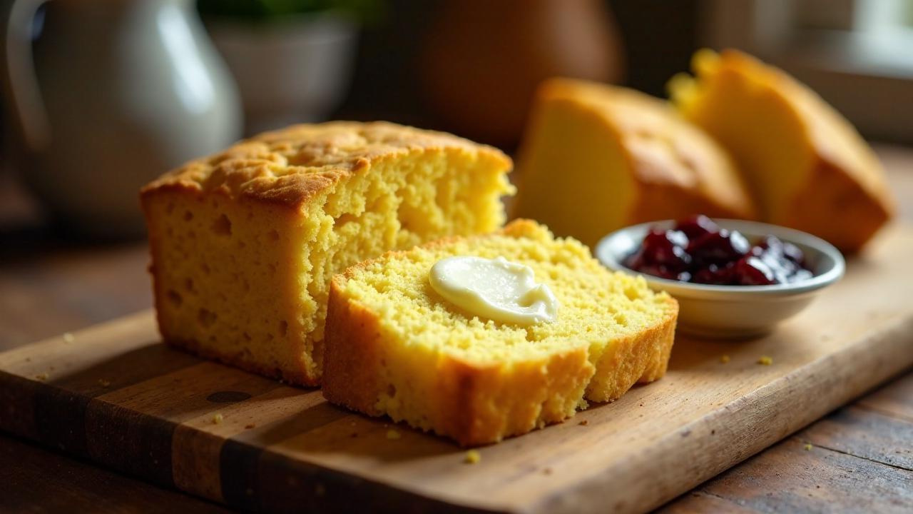 Maisbrot aus gerettetem Maismehl