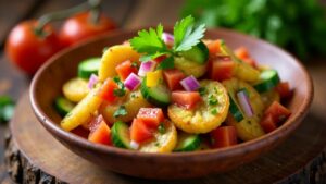 Makemba – Plantain-Salat