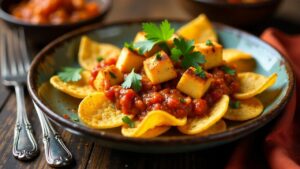 Makhani Paneer Chaat