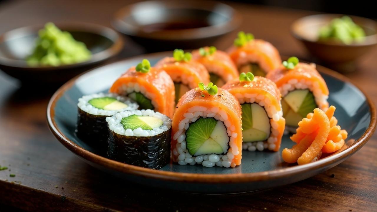 Makizushi: Gerolltes Sushi