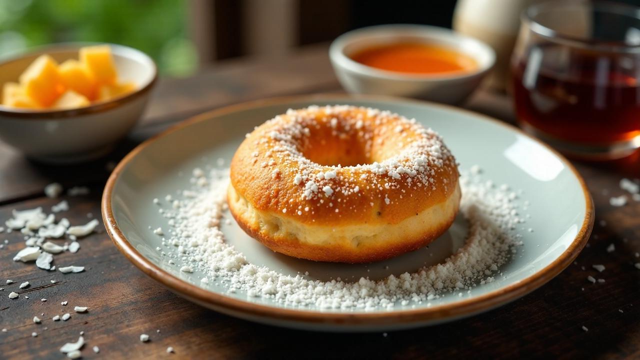 Malasada Kokos-Donuts