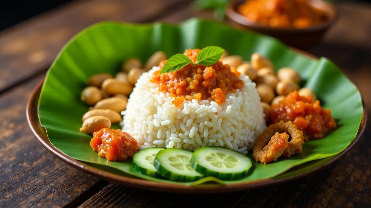 Malaysische Nasi Lemak