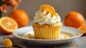 Mandarine-Tonkabohne-Cupcakes