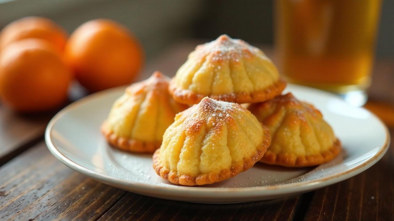 Mandarinen-Ingwer-Madeleines