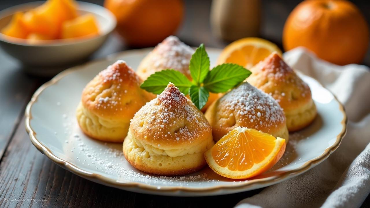 Mandarinen-Madeleines