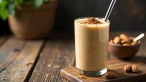 Mandelbutter-Protein-Smoothie