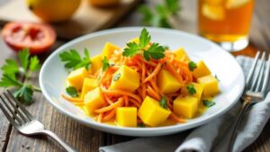 Mango-Karotten-Salat