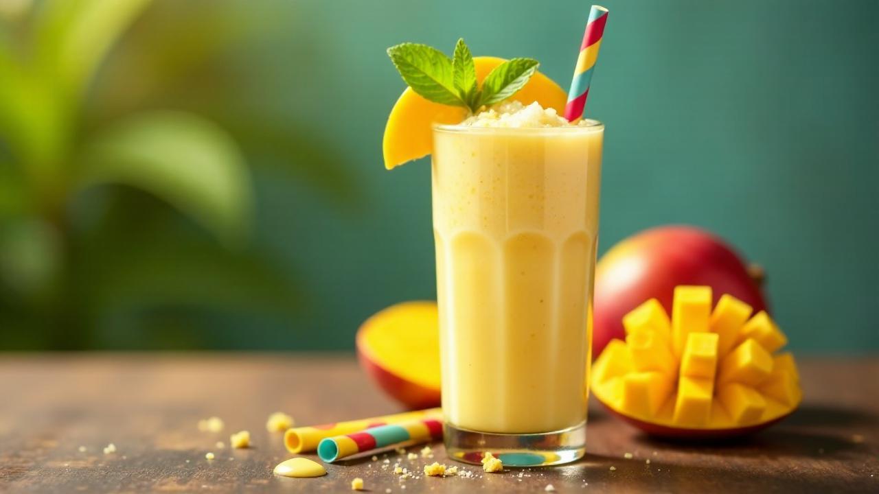 Mango-Kokos-Milchshake