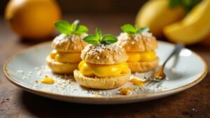 Mango-Kokos-Profiteroles