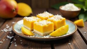 Mango-Kokos-Riegel