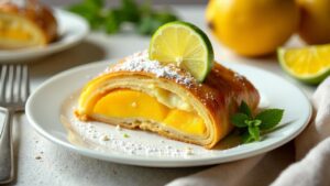 Mango-Limettenstrudel