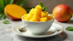 Mango Shaved Ice (Mango-Raspeleis)