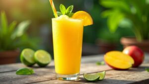 Mango Slush – Eisgekühlter Mangodrink