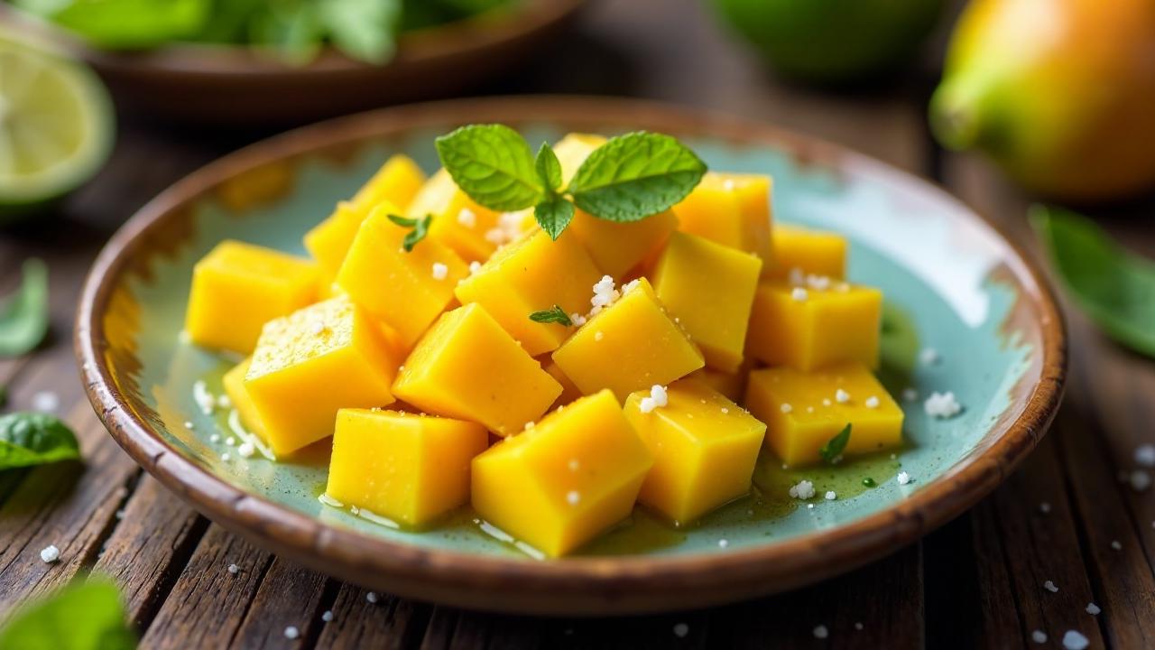 Mango con Sal y Limón – Mango mit Salz und Limette