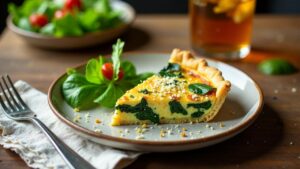 Mangold-Quiche