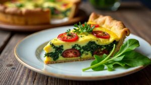 Mangold-Tomaten-Quiche