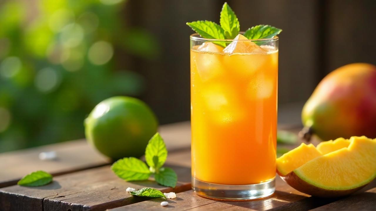 Mangotango (Guyanese Spicy Mango Drink)