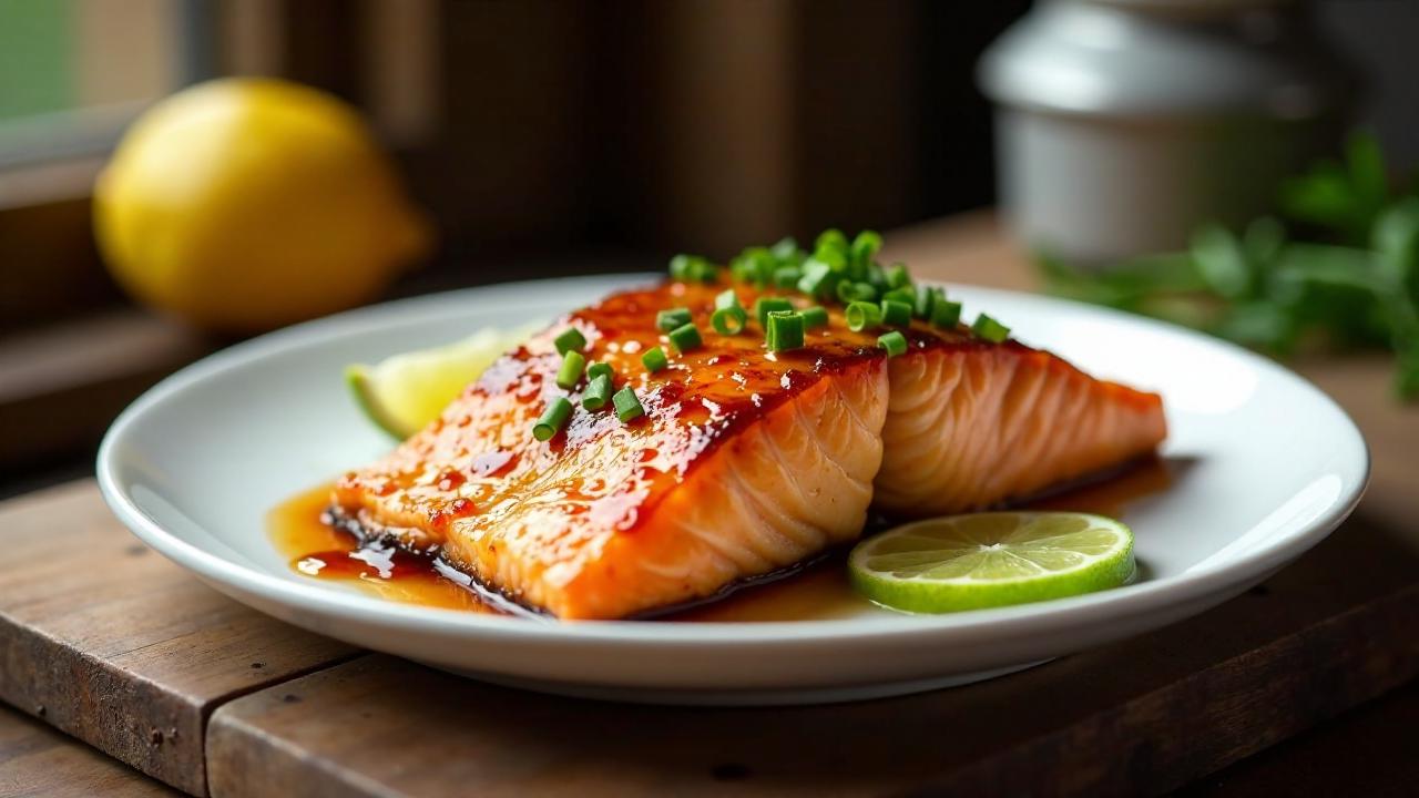 Maple-Glazed Salmon