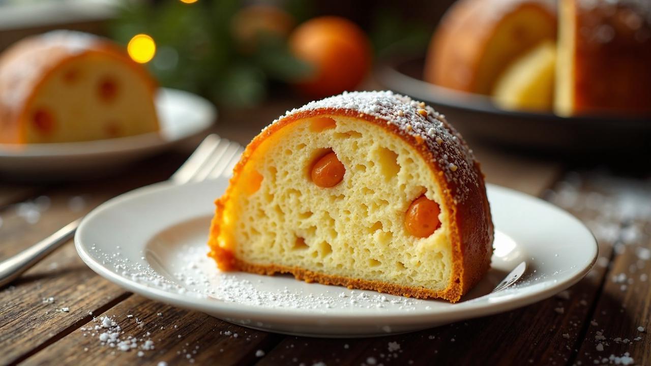 Marillen-Marzipan Panettone