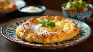 Marokkanische Pastilla mit Huhn und Mandeln