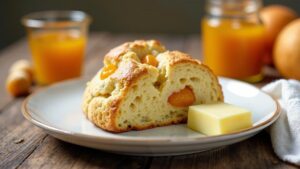 Marzipan-Aprikose-Scones