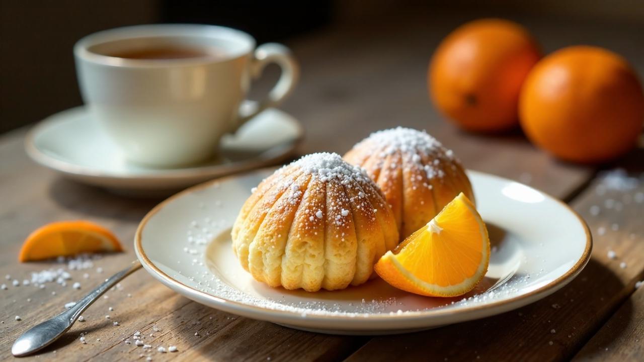 Marzipan-Orange-Madeleines