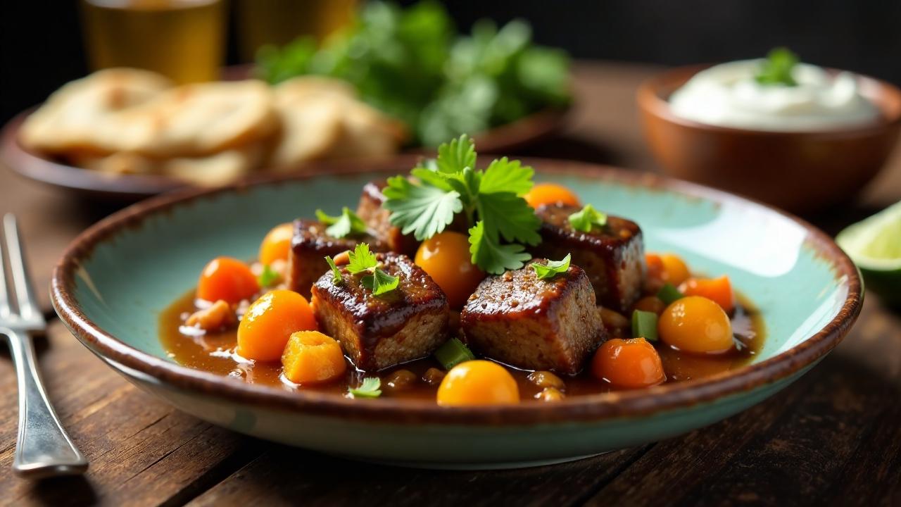 Masei Pulu: Gebackenes Rindfleisch