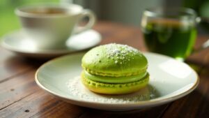 Matcha-Grüntee-Madeleines