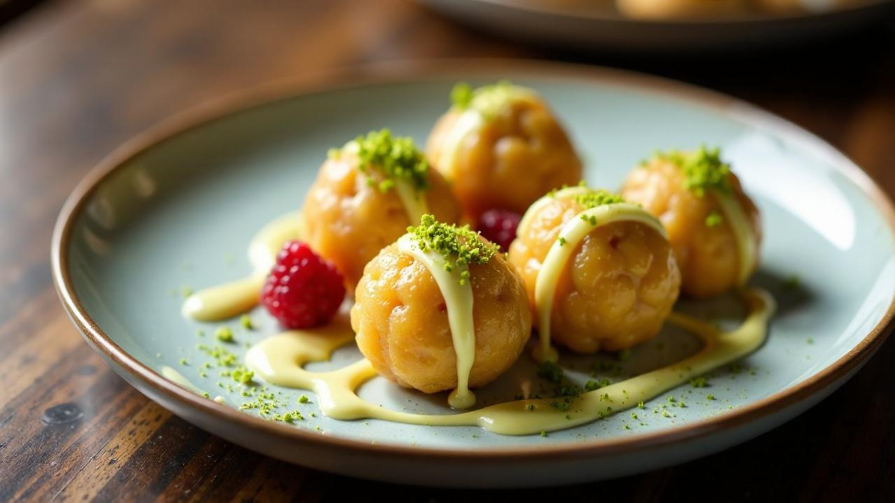 Matcha & White Chocolate Takoyaki