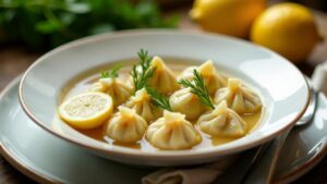 Maultaschen mit Lachs und Dill