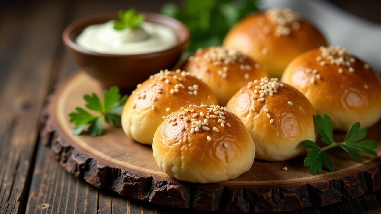 Mazedonische Joghurtbrötchen - Jogurt Kifli