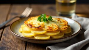 Mazedonischer Kartoffelauflauf - Kompir gratin