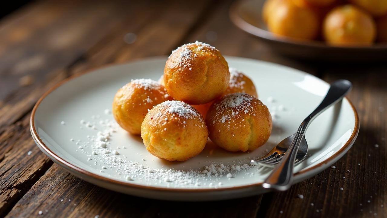 Mbasse: Frittierte süße Teigbällchen