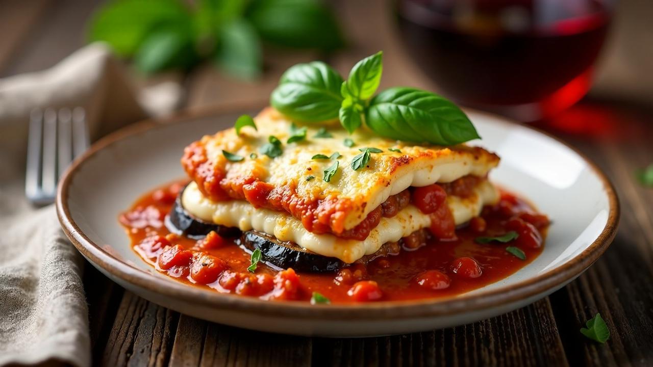 Melanzane alla Parmigiana (Auberginen)