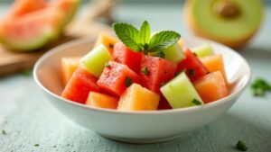 Melon Salad – Melonensalat