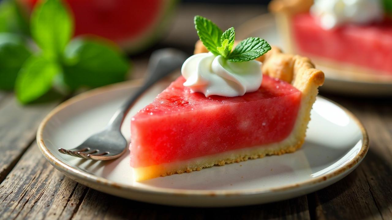 Melonen-Minz-Pie