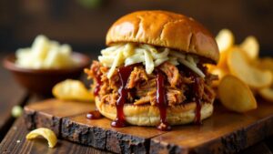 Memphis Pulled Pork Sandwich