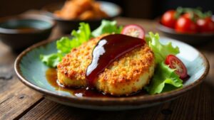 Menchi Katsu: Paniertes Hacksteak