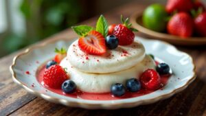 Merengue con Lúcuma