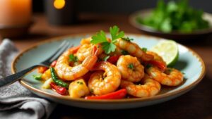 Mergui Prawn Fry – Mergui-Garnelenpfanne