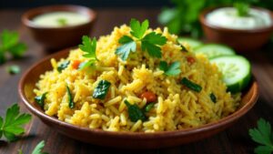 **Methi Biryani**