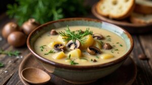 Metsaseened-Estnische Waldpilzsuppe